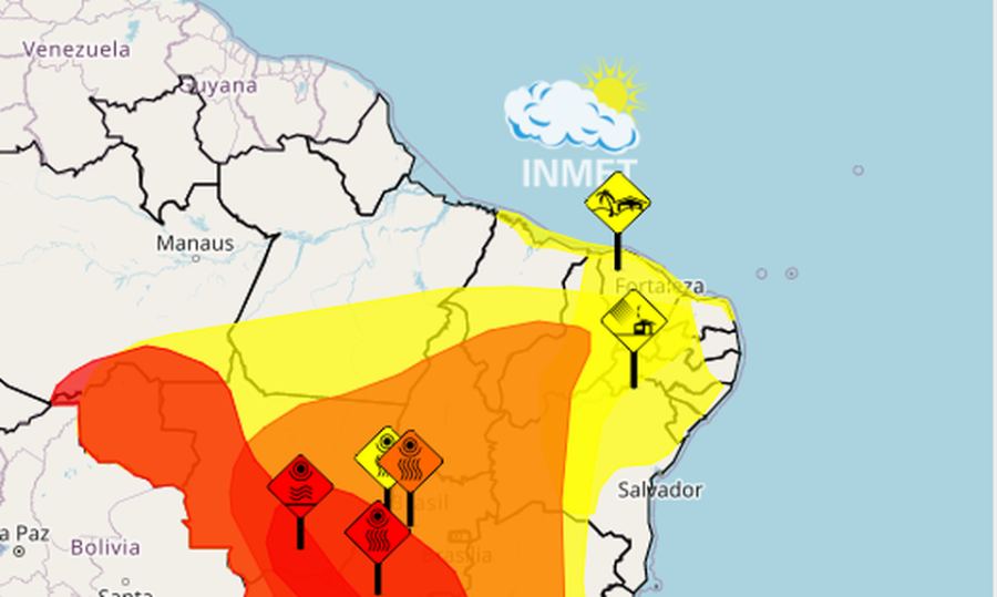 Cuidado com a baixa umidade do ar: Apac alerta para riscos durante uma semana no Estado